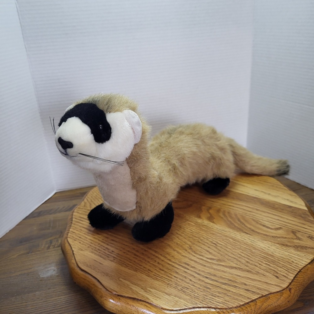 VTG Ranger Rick's Animals Plush Black Footed Ferret National Wildlife Federation